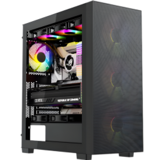 Xander Velox max Mid Tower Case+ PSU 850W Bronze PCIE 5.1